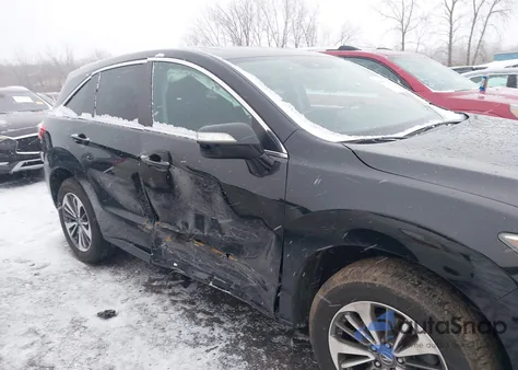 2017 Acura Rdx Advance Package z USA, uszkodzony, nr VIN 5J8TB4H72HL023520